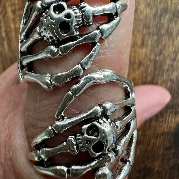 Skull skeleton ring - Picture 5 of 6